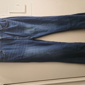 Stylish Blue Flare Jeans for Women